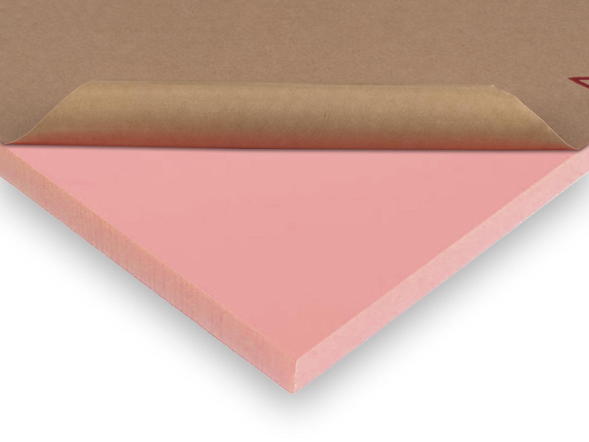 Acrylic Sheet | Pink 3158 (Opaque) Cast Paper-Masked
