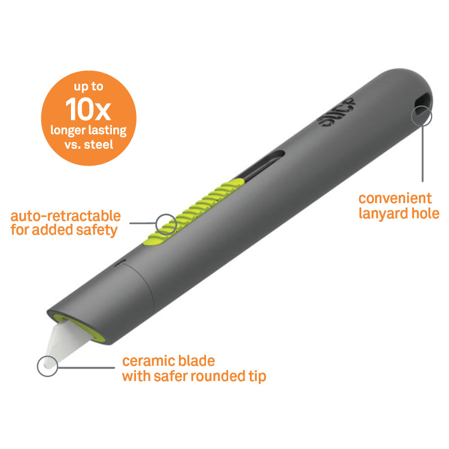 CERAMIC PEN CUTTER | AUTO-RETRACTABLE