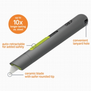 CERAMIC PEN CUTTER | AUTO-RETRACTABLE