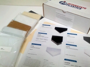 MACHINABLE PLASTICS MATERIAL SAMPLE PACK