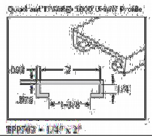 UHMW NATURAL C CHANNEL-EPP703