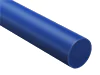Nylatron MC901 Blue Nylon | Cast Nylon Rod
