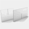 Portable Divider Wall | Sneeze Guard Office Table Dividers Image 4