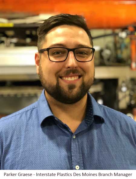 Parker Graese, Des Moines Branch Manager