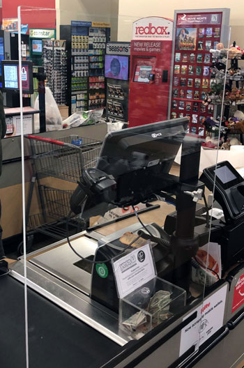 Point of Sale Sneeze Guards