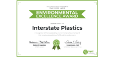 2022 IAPD Environmental Excellence Award Certificate