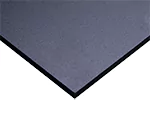 Black expanded PVC sheet