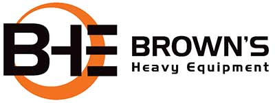 Brown's Heavy Equipment Logo