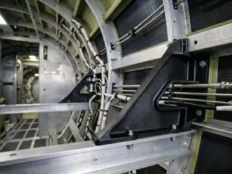 A structural bracket made of PPS.