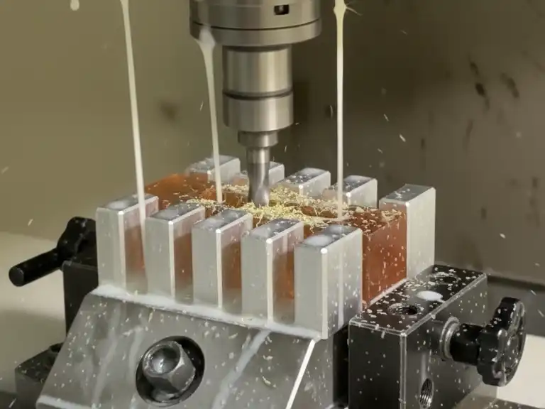 CNC machining of an Ultem sheet.