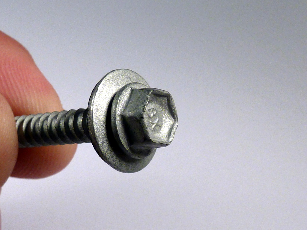 #12 Polygal<sup>&reg;</sup> Self Drilling Hex Screw (100 Count) Image 3