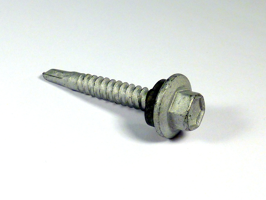 1.5 INCH #12 SELF DRILLING HEX SCREW (100 COUNT) Image 2