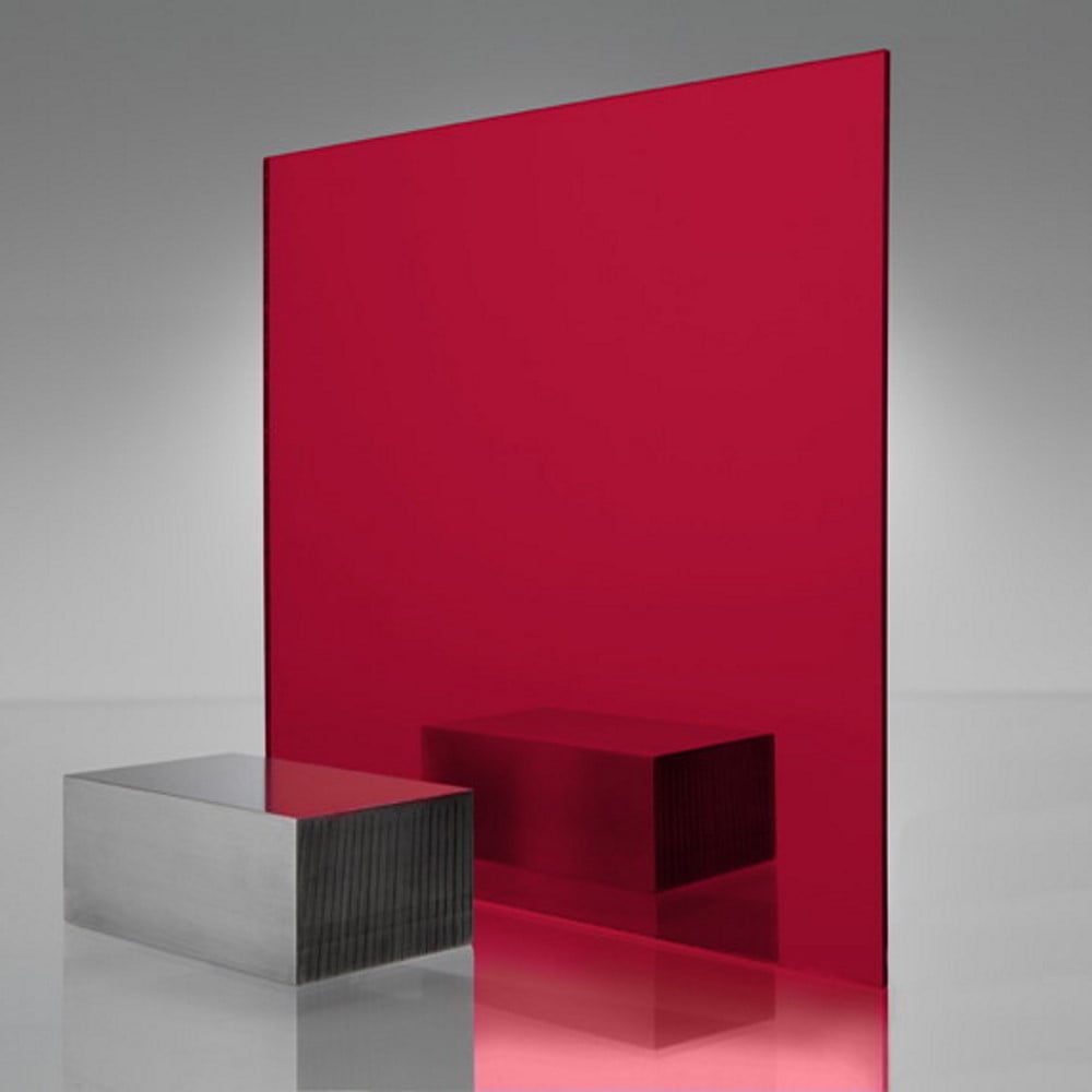 Acrylic Mirror Sheet | Red