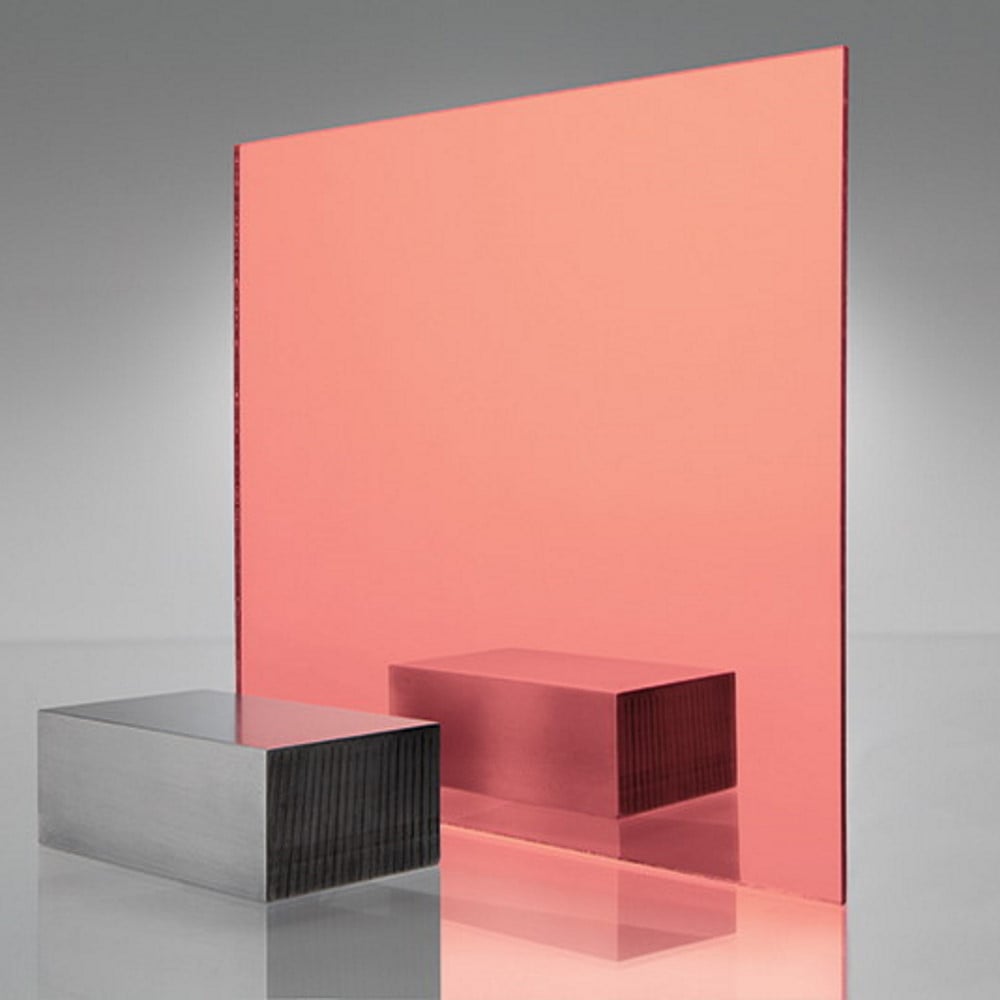 Acrylic Plexiglass | #1350 Rose Gold Mirror Acrylic Sheet