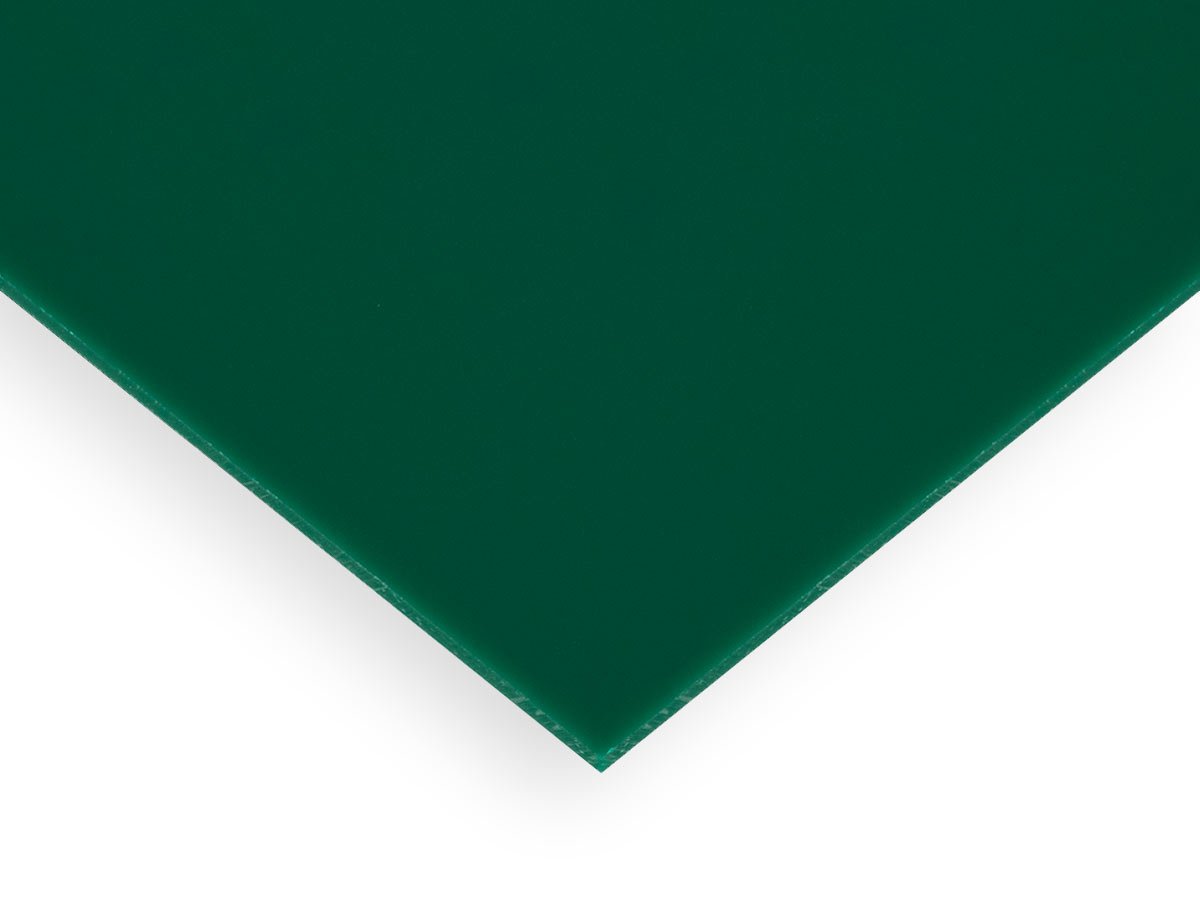 Acrylic Sheet | Green 2108 / 6K069 Cast Paper-Masked (Translucent 2%)