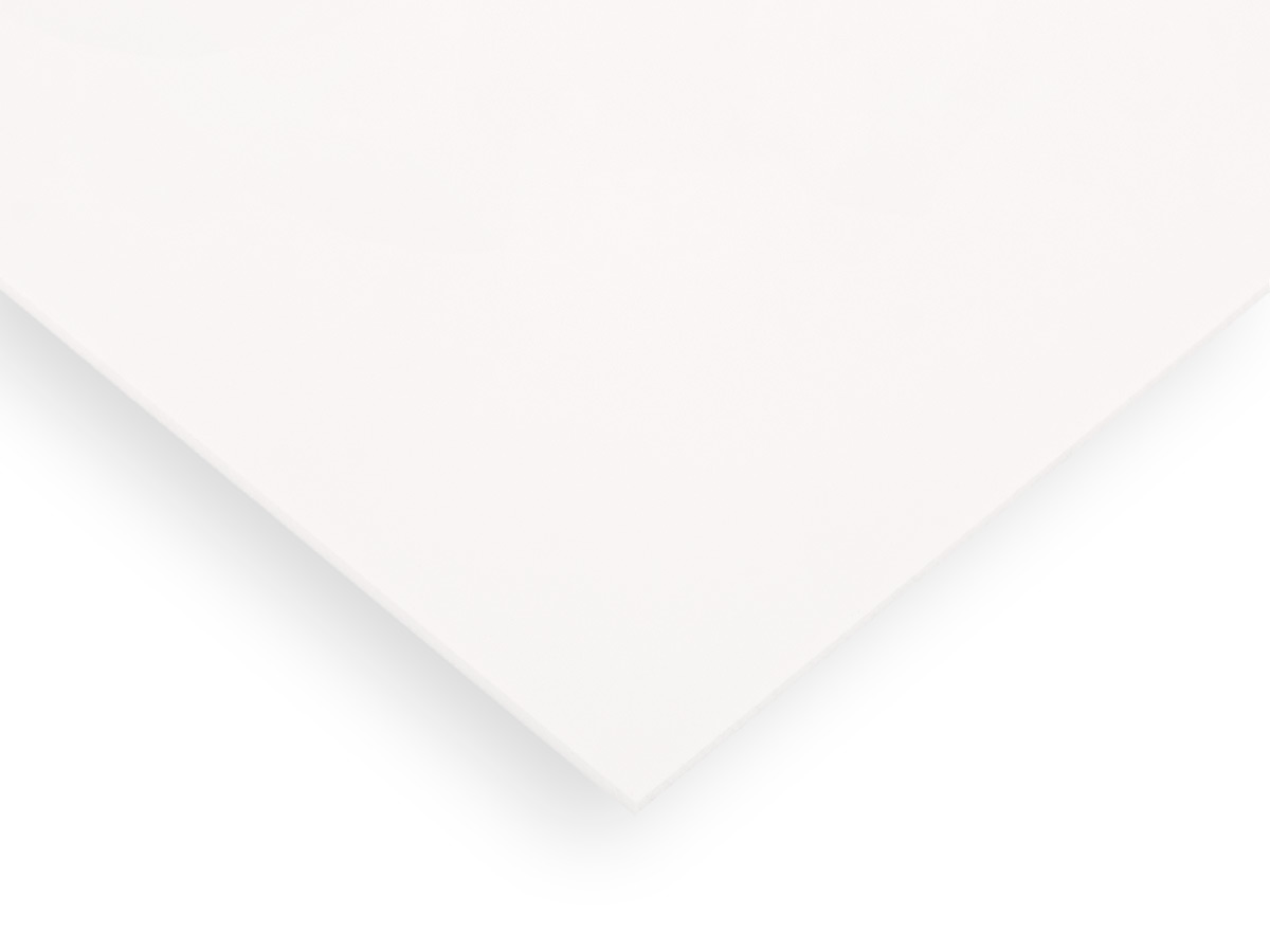Acrylic Sheet | White 7508 / WT020 Cast Paper-Masked (Translucent)