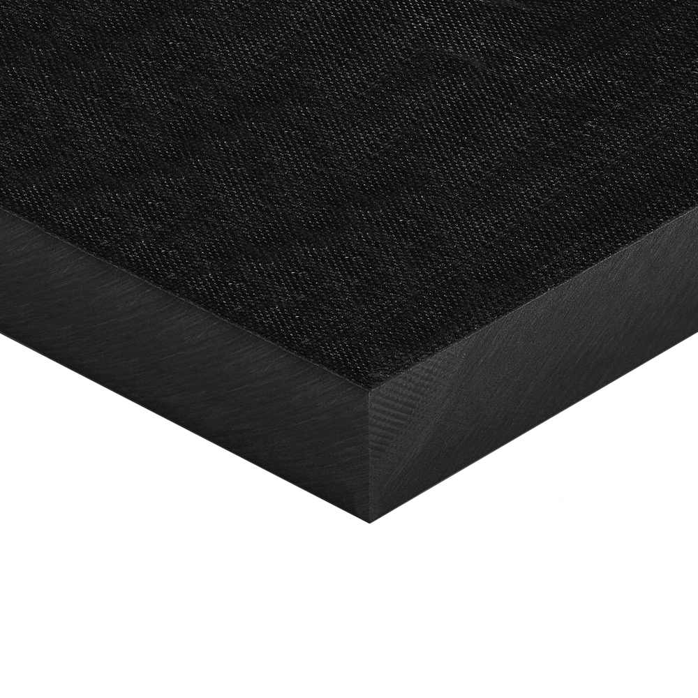 Black PPS Sheet | 40% Glass-Filled