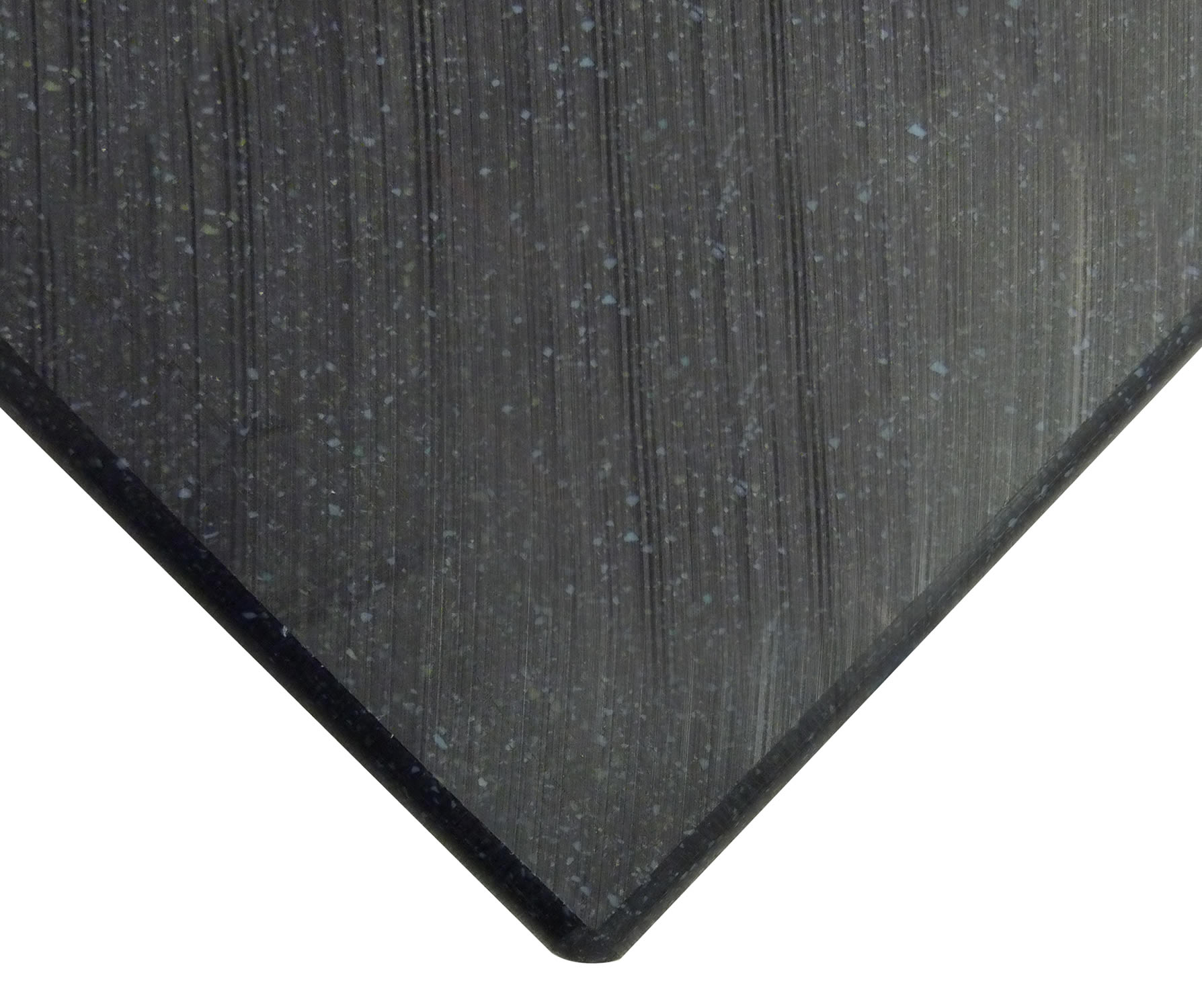 Black UHMW Polyethylene Plastic Sheet 1-1/4 Thick x 8 Wide x 24 Long 