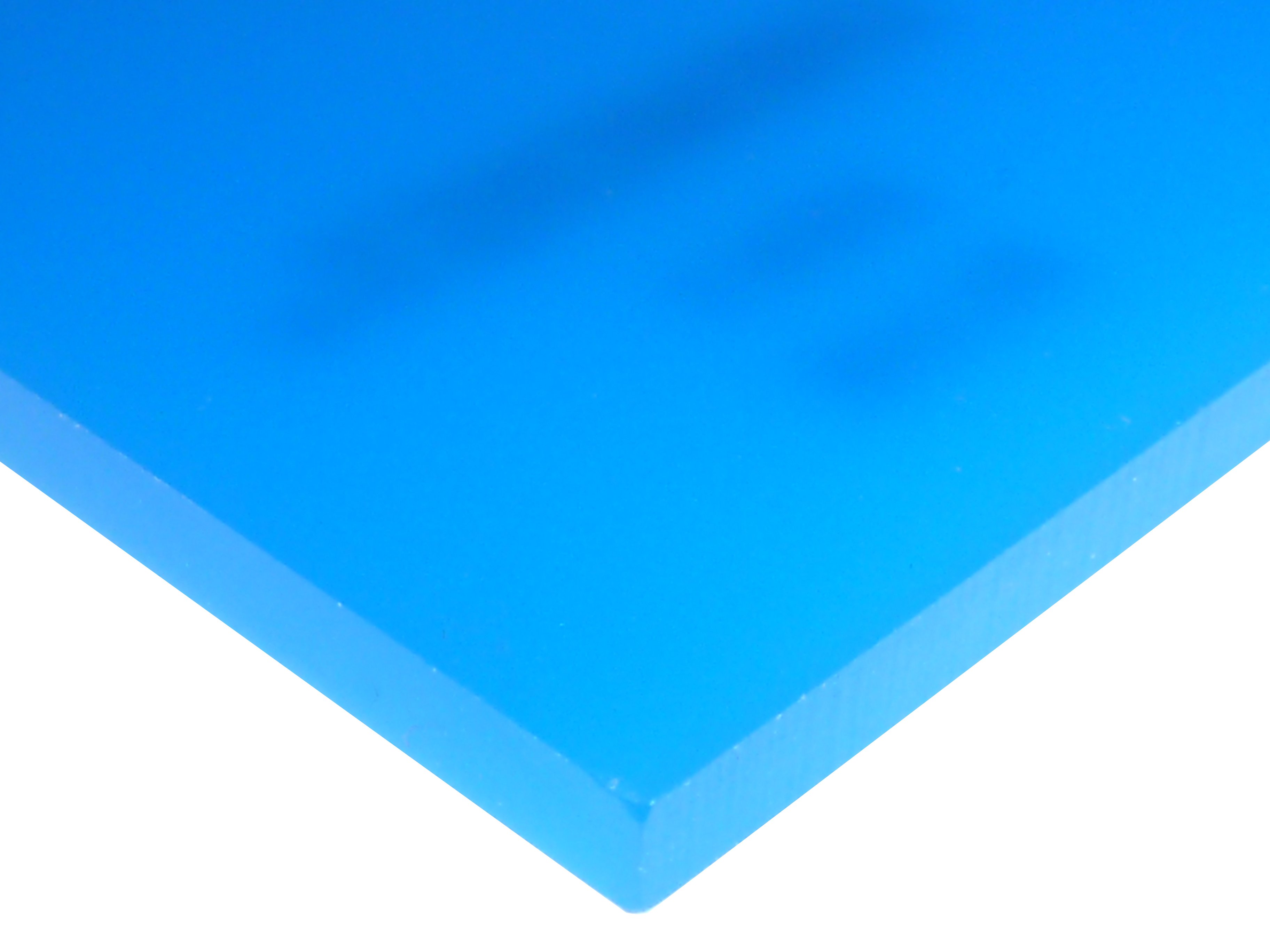 3/16" 2051 Translucent Blue Cell Cast Acrylic Sheet  12" x 24" 