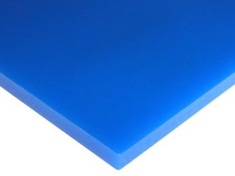 Acrylic Sheet | Blue 2114 / 5RK30 Cast Paper-Masked (Translucent 3%) Image 2