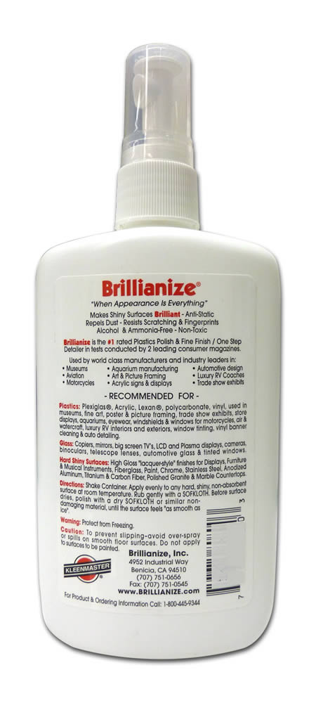 BRILLIANIZE PLASTIC CLEANER Image 2