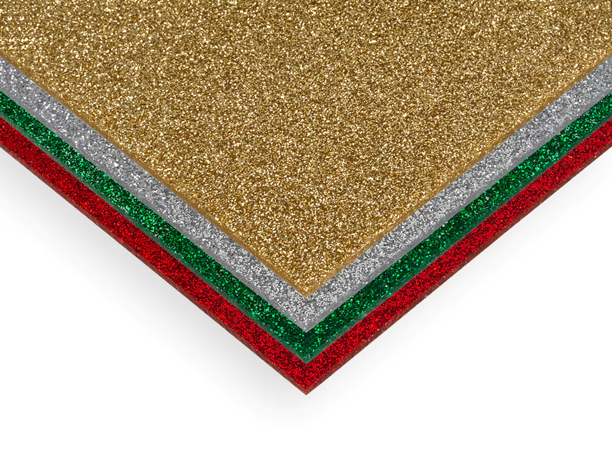 Christmas Glitter Acrylic Color Pack Image 2