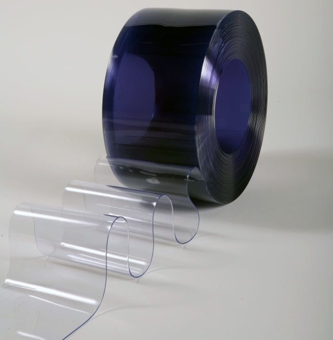 PVC Extruflex<sup>®</sup> Flexible Clear Strip Rolls