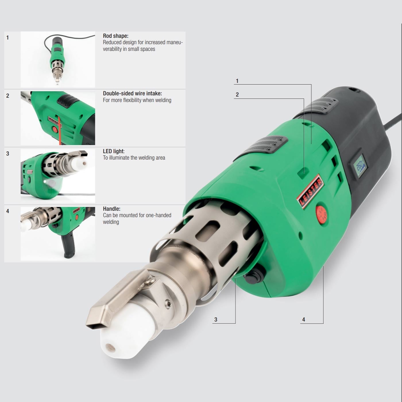 LEISTER<sup>&reg;</sup> FUSION 1 PLASTIC WELDER Image 2