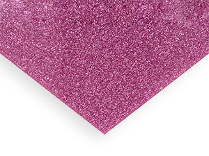 Acrylic Sheet Cut-to-Size | Pink Glitter