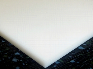 Acrylic Sheet | White 7328 / WRT30 Cast Paper-Masked (Translucent 32%)