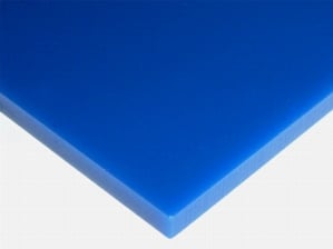 Acrylic Sheet - Blue 2050 / 5K031 Cast Paper-Masked (Translucent 1%)