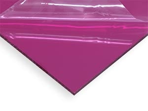 Craft Plastic Mirror  Pink Acrylic Sheet - Mobile