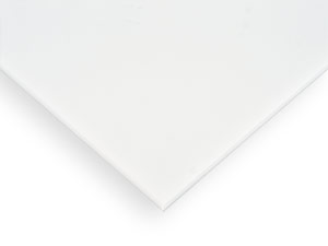 Made in USA - Plastic Sheet: High Density Polyethylene, 1″ Thick, 48″ Long,  White - 52421609 - MSC Industrial Supply