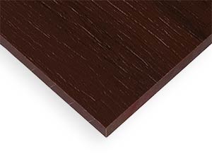 MAHOGANY HDPE LUMBER  PLASTIC WOOD SHEET - Mobile