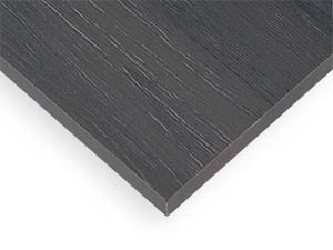 Plastic Lumber Sheet | Dark Ash HDPE Woodgrain Sheet