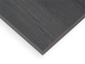 Plastic Lumber Sheet | Dark Ash HDPE Woodgrain Sheet