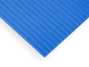 40 x 48 Blue Corrugated Plastic Sheets 10/Bundle