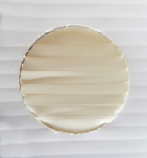 POLYPROPYLENE FLUTED SHEET | IVORY