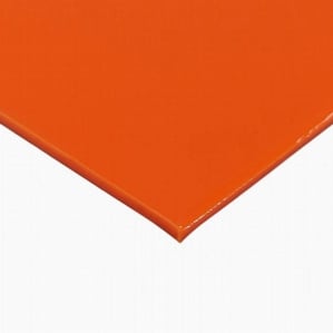 Polyurethane Sheet | Orange Cast Urethane Sheet Stock
