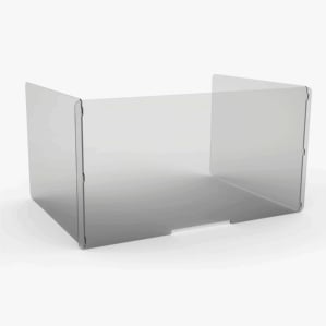 Portable Office Partitions | Clear