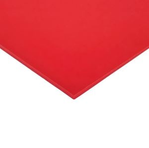 Red Extruded Acetal Plate