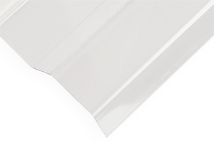 SUNTUF CLEAR CORRUGATED POLYCARBONATE