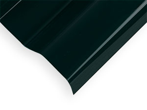 SUNTUF HUNTER GREEN CORRUGATED POLYCARBONATE