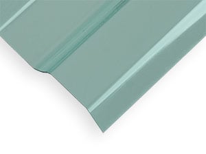 SunTuf Sea Green Corrugated Polycarbonate