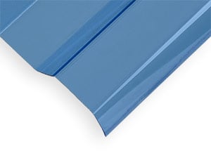 SunTuf Sky Blue Corrugated Polycarbonate