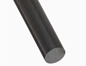 UHMW Black Rod - Virgin UHMW Polyethylene