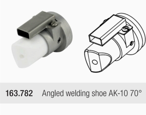 WELDING SHOE AK-10 (ANGLED 70-DEGREE)