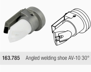 WELDING SHOE AV-10 (ANGLED 30-DEGREE)