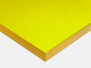 ACRYLIC SHEET | YELLOW 2208 CAST PAPER-MASKED (TRANSPARENT 75%)