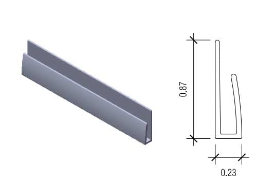 Nudo<sup>®</sup> FiberLite FRP V-1 Cap (.5" / .9" Legs)